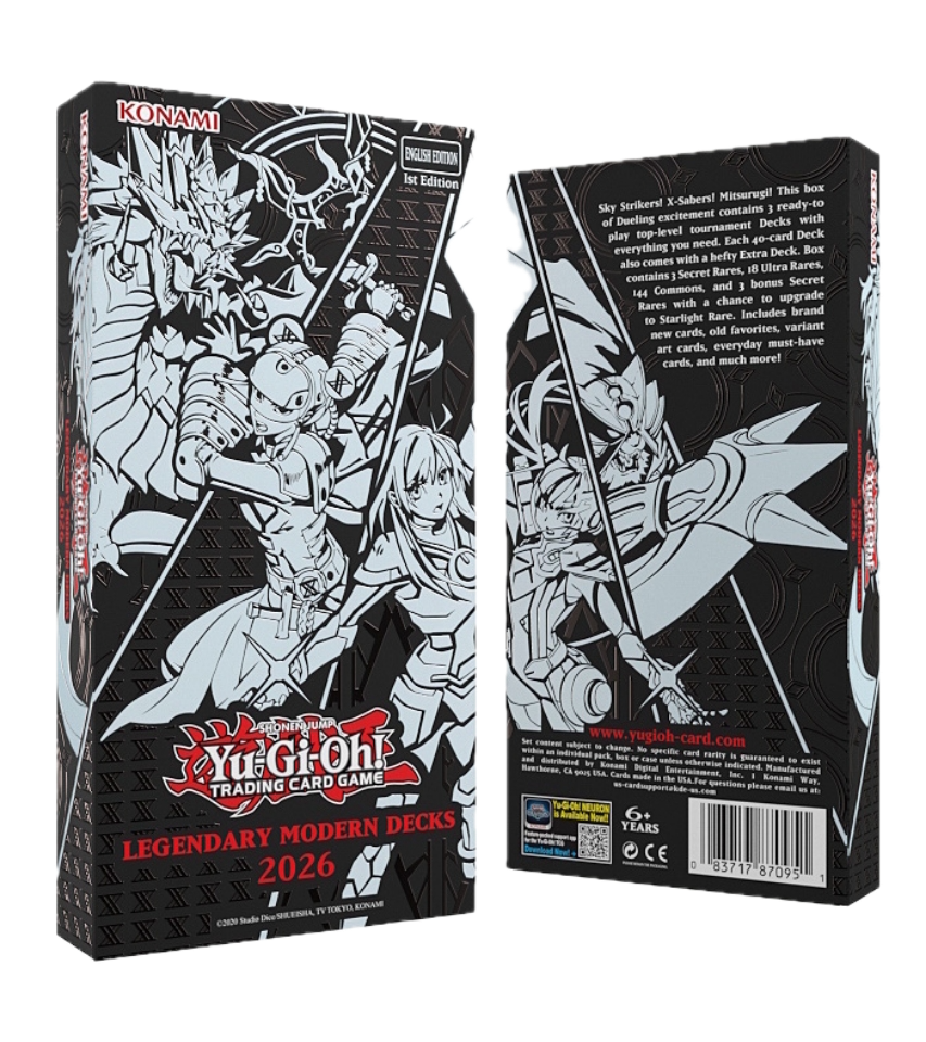 Yu-Gi-Oh! Legendary Modern Decks 2026