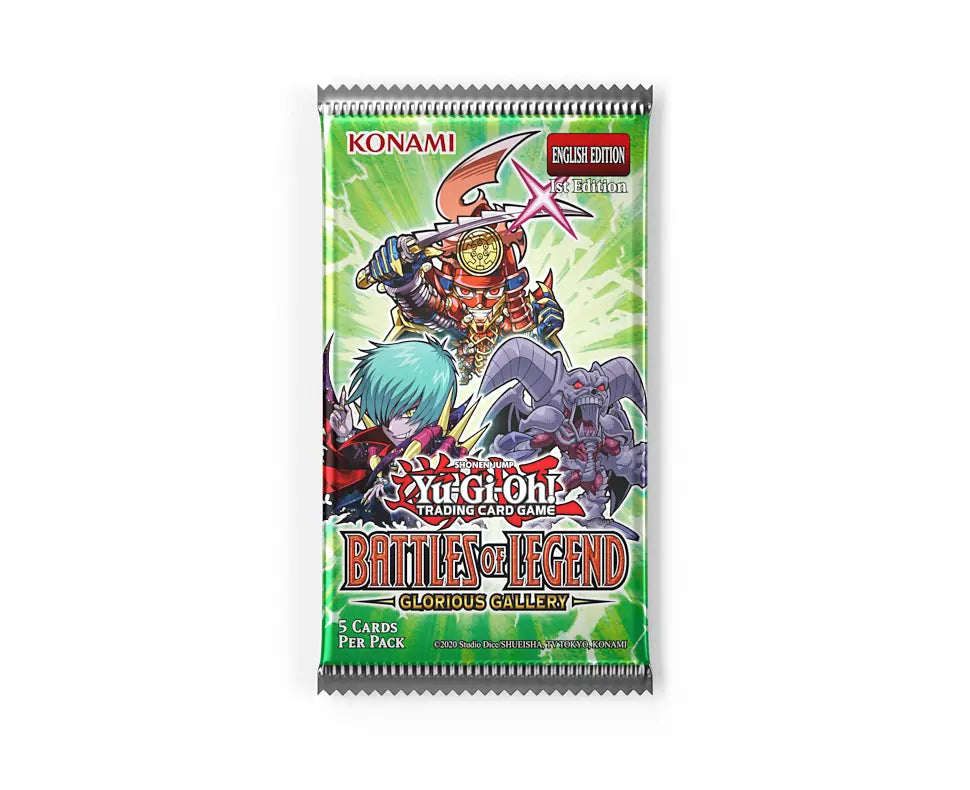Yu-Gi-Oh! Battles of Legend: Glorious Gallery Booster Pack