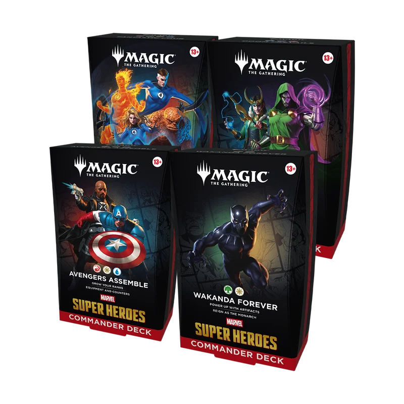 Magic: The Gathering | Marvel Super Heroes - Commander Deck Bundle
