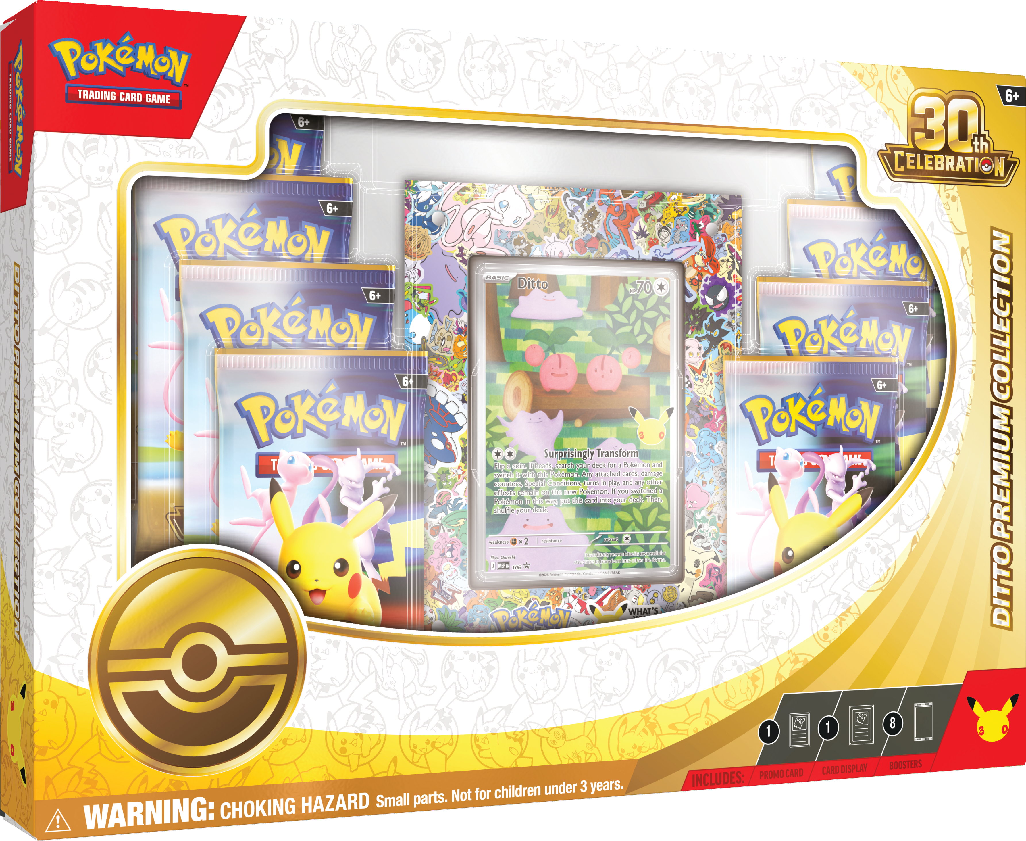Pokémon TCG 30th Celebration Ditto Premium Collection - EN
