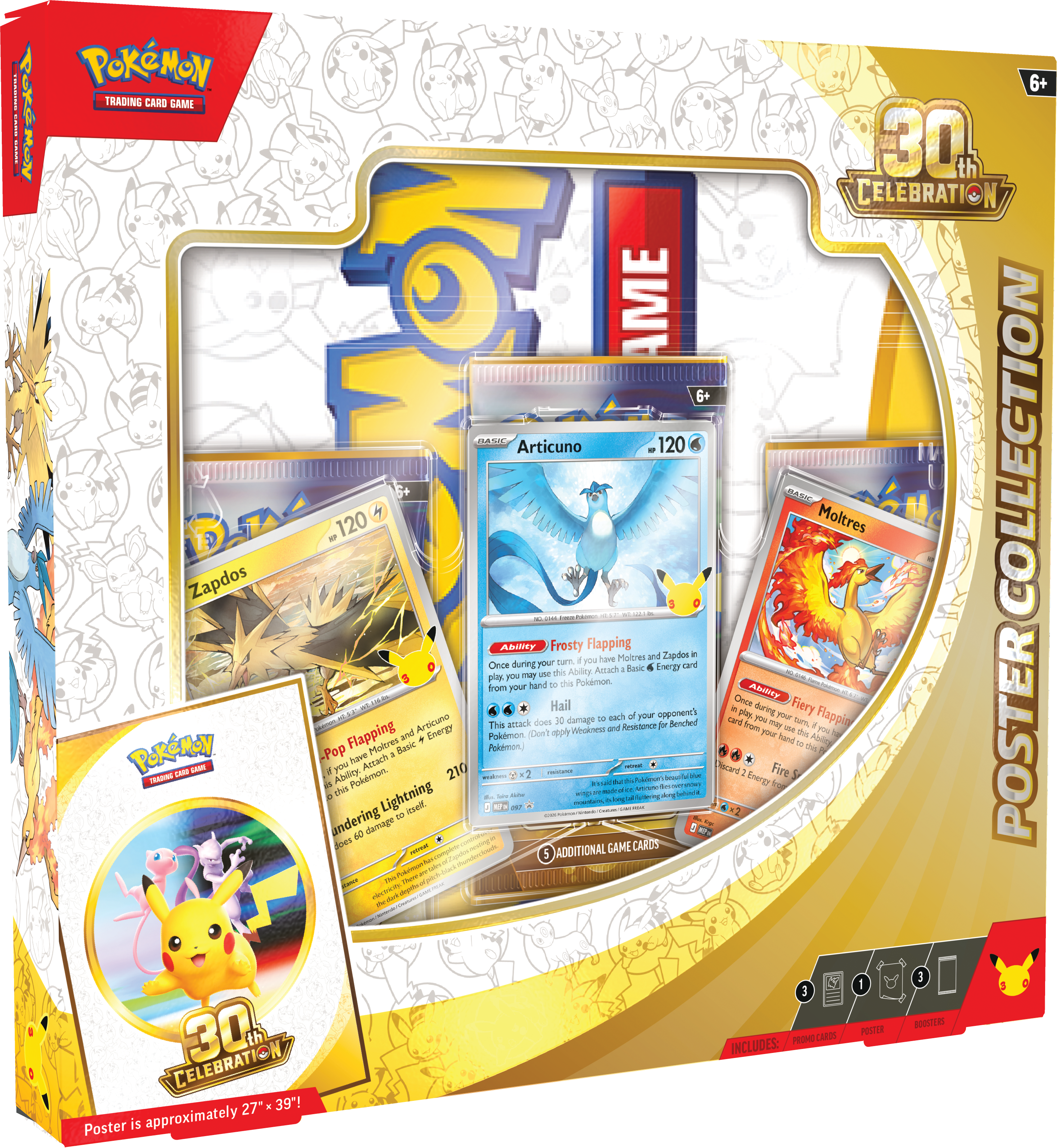 Pokémon TCG 30th Celebration Poster Collection - EN