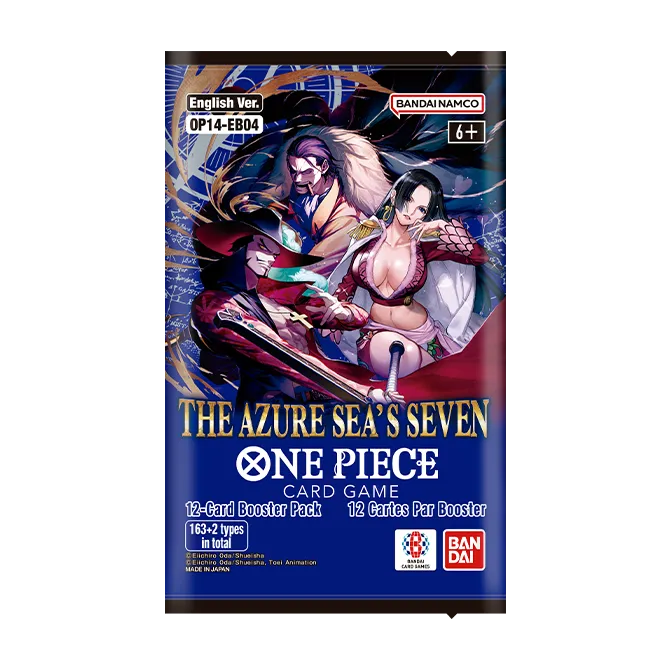 One Piece TCG: The Azure Sea's Seven Booster Box [OP14-EB04]
