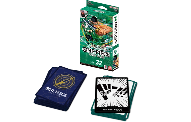 One Piece TCG: Starter Deck - Green Roronoa Zoro [ST-32]
