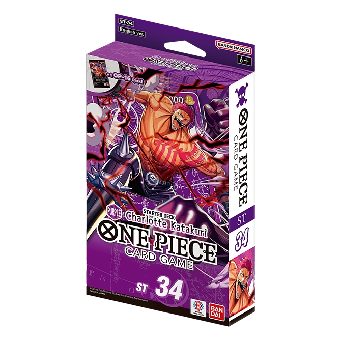 One Piece TCG: Starter Deck - Purple Charlotte Katakuri [ST-34]