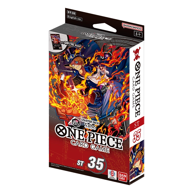 One Piece TCG: Starter Deck - Red/Black Sabo [ST-35]
