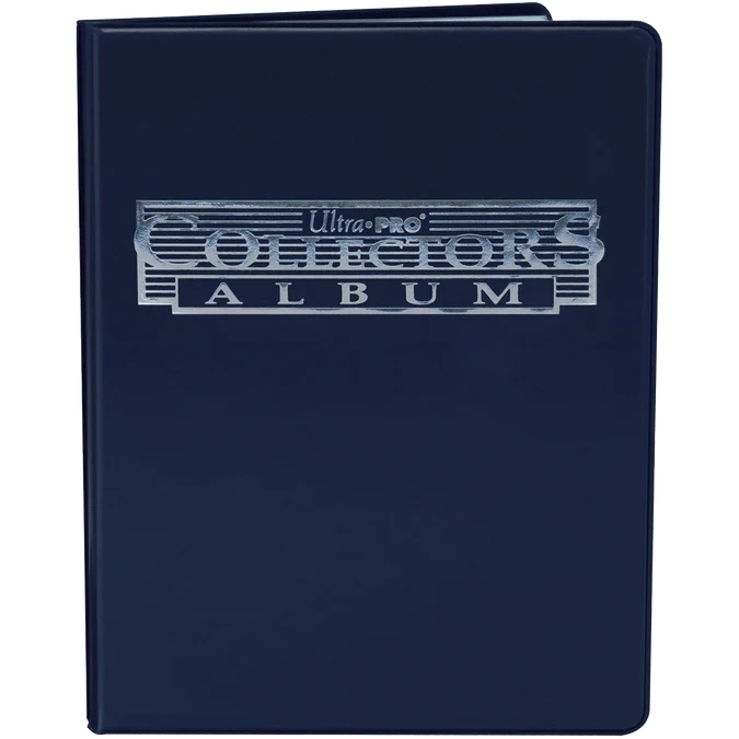 Ultra Pro 4-Pocket Trading Card Portfolio - Cobalt Blue